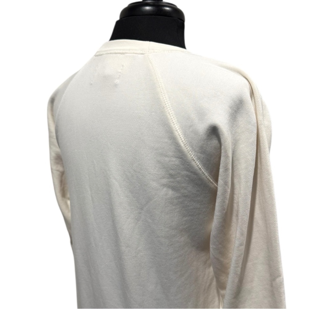 Everlane Lightweight Crewneck Pullover Sweatshirt Top in Bone Sz XS - Picture 8 of 12